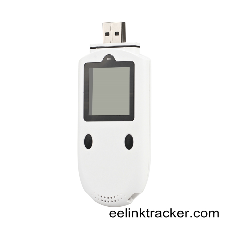 Blue Tooth Beacon DB01 Temperature & Humidity monitoring with LCD USB connect PC or Host Tracker