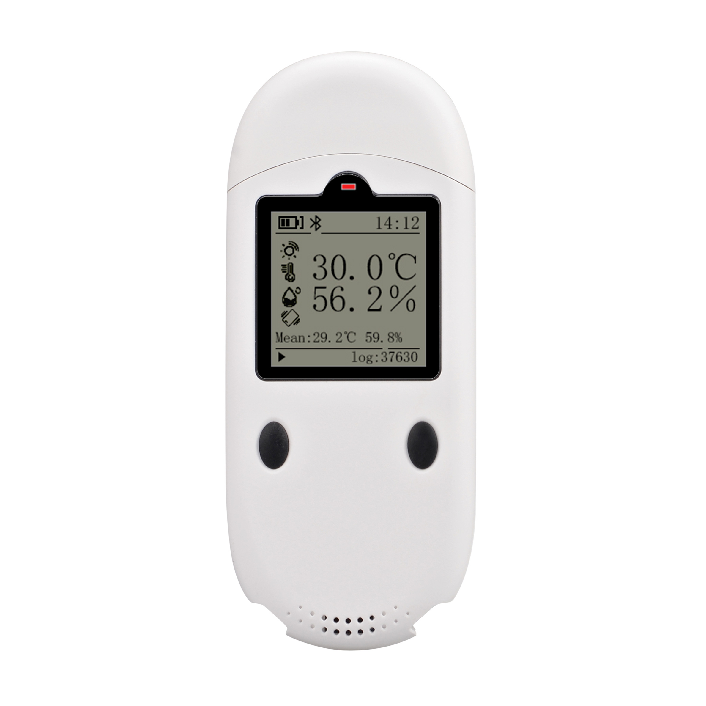 Blue Tooth Beacon DB01 Temperature & Humidity monitoring with LCD USB connect PC or Host Tracker