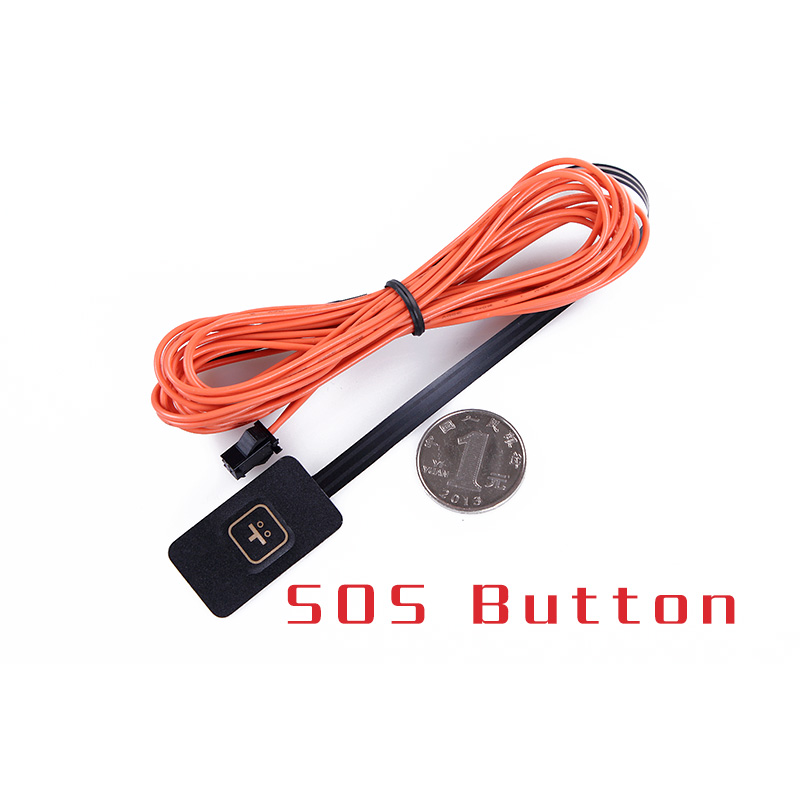 GPS tracker with SOS button