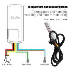 External Probe Temperature/Humidity for Cold chain
